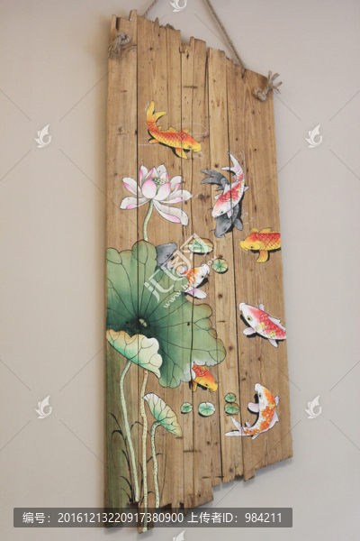 風化木板掛畫