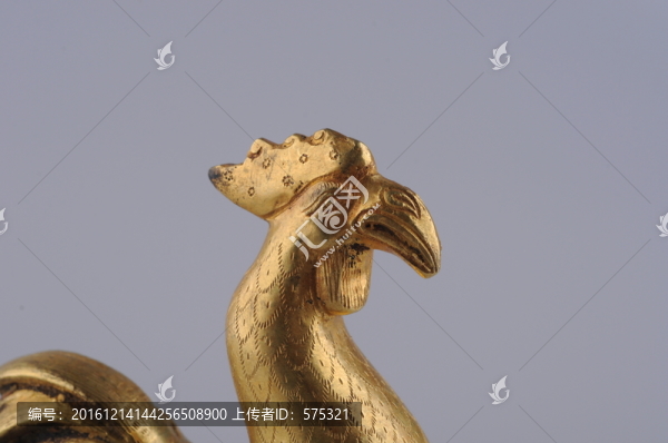 金雞,遼金銅鎏金雞