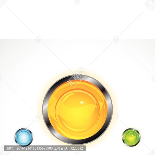 抽象色彩光澤按鈕