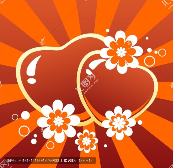 心和花