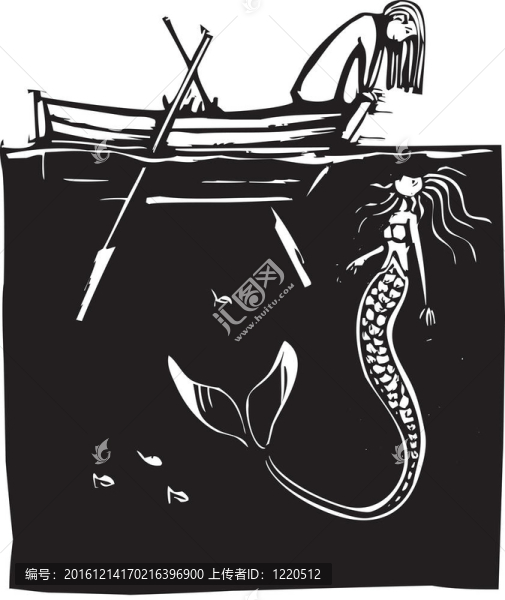 女孩和美人魚
