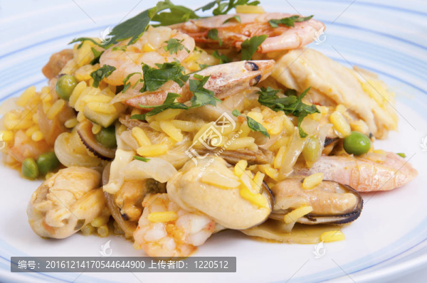 西班牙海鮮飯果