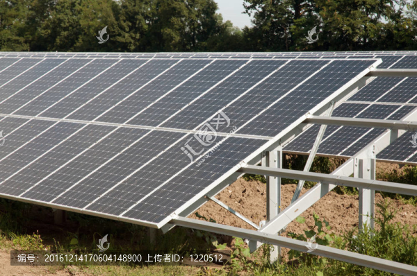 可再生能源：太陽(yáng)能電池板