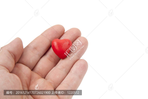 你手中的橡皮泥的心