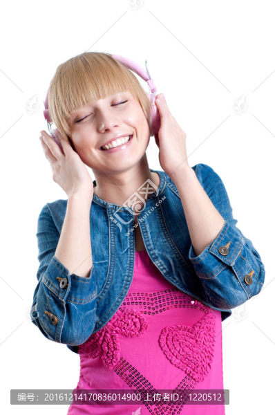 年輕魅力女性上市音樂