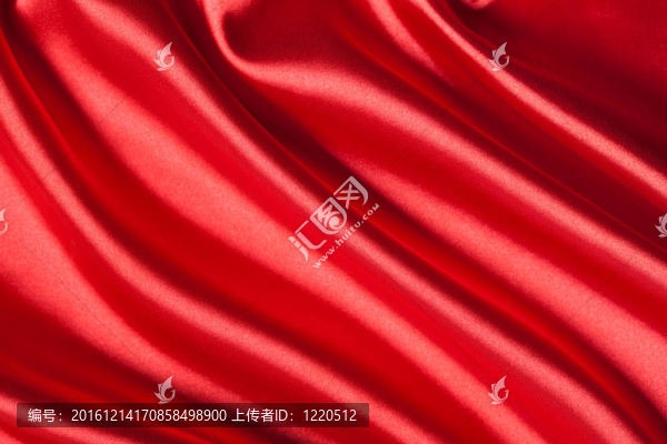 紅色的絲綢背景