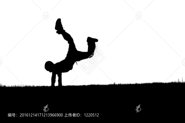 倒立的黑與白
