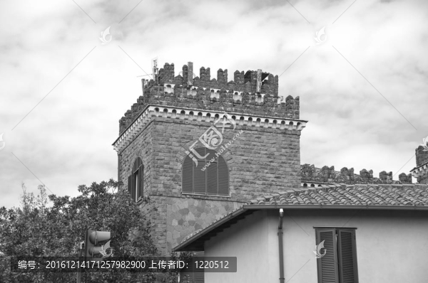在羅馬附近的建筑細節(jié)garbatella