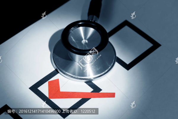 聽(tīng)診器和Check,Mark