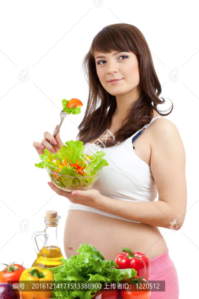 孕婦吃健康食品