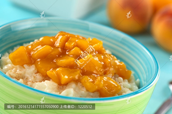 桃子果醬布丁