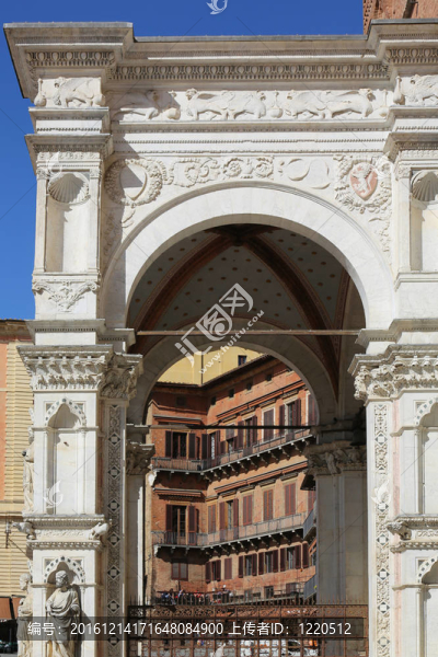 立面Palazzo,Pubblico錫耶納