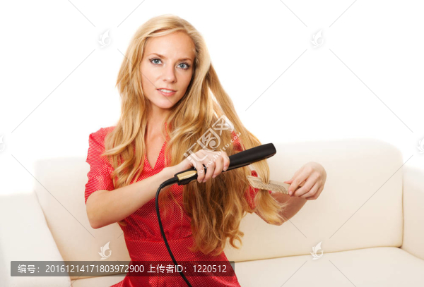 美容的女孩