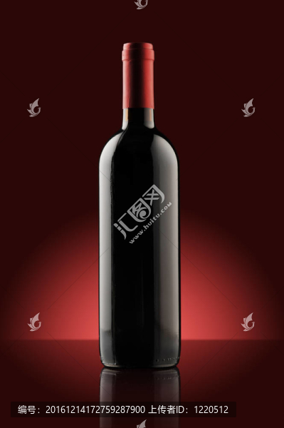 一瓶紅葡萄酒