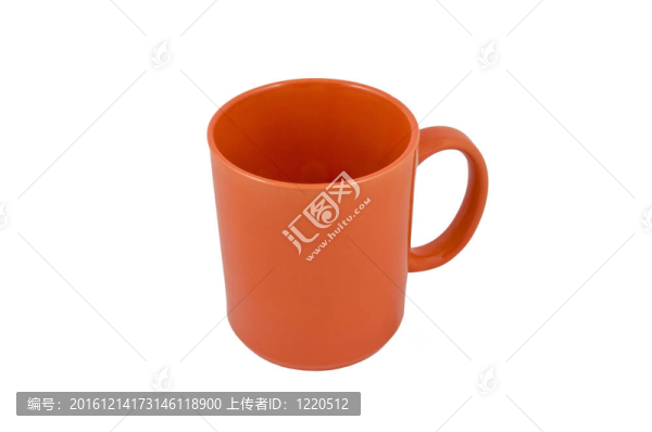 紅色的茶杯