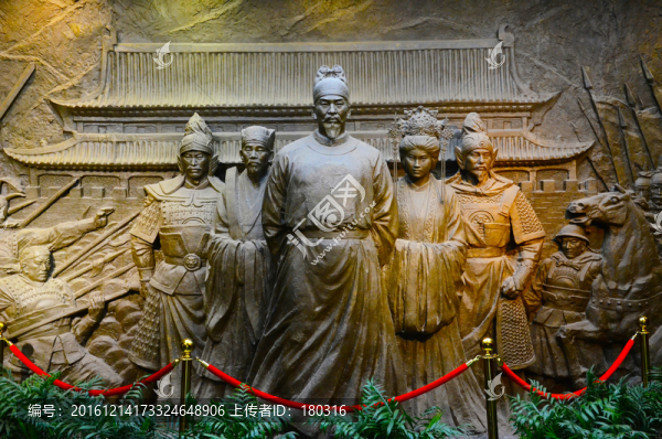 古代人物浮雕