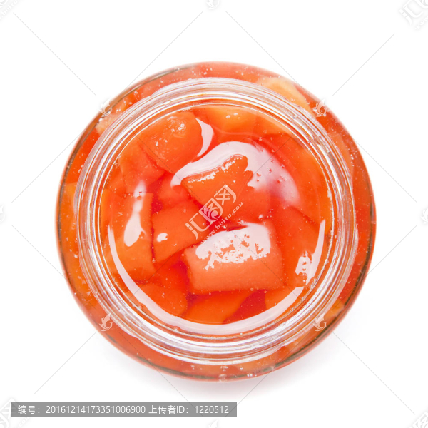 榅桲果醬自制美味開罐