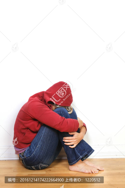 受驚的女人