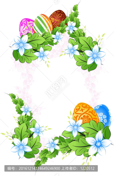 復(fù)活節(jié)彩蛋花架