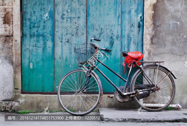 中國舊的自行車