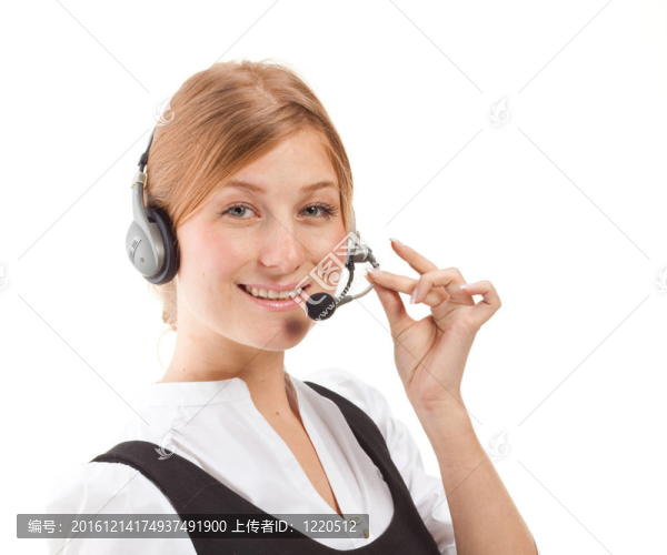 年輕的女商人