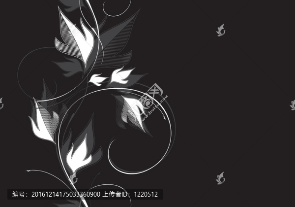 無縫的花卉圖案