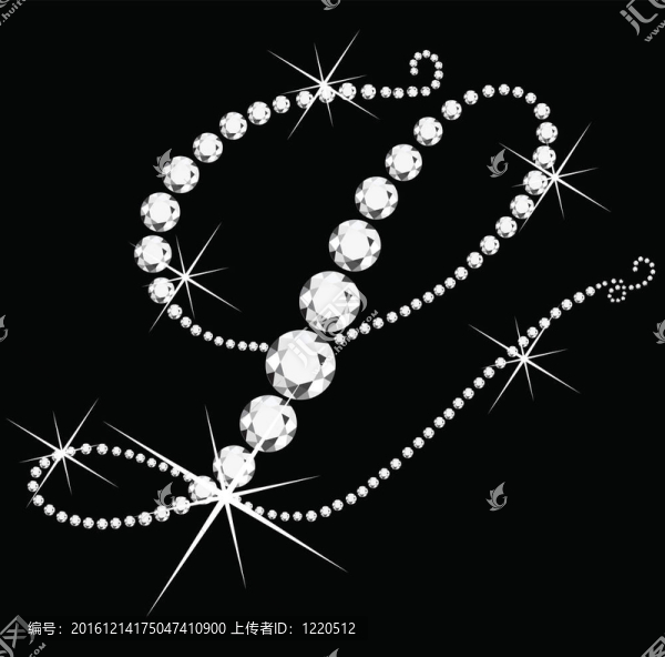 l斜體字母與鉆石
