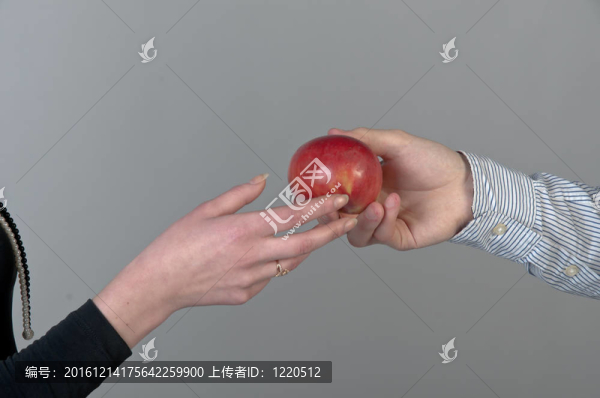 蘋(píng)果在手