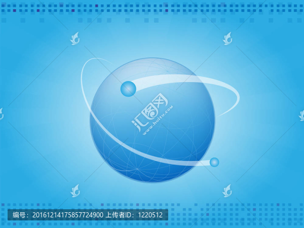 背景的星球