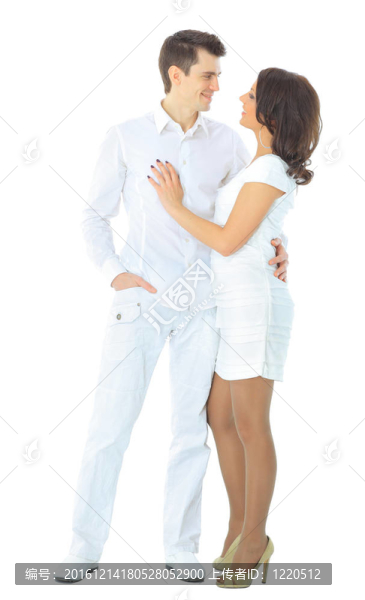 浪漫的年輕夫婦