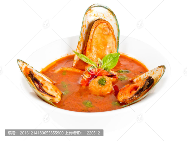 美味地中海海鮮湯