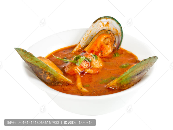 美味地中海海鮮湯
