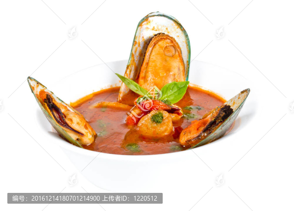 美味地中海海鮮湯