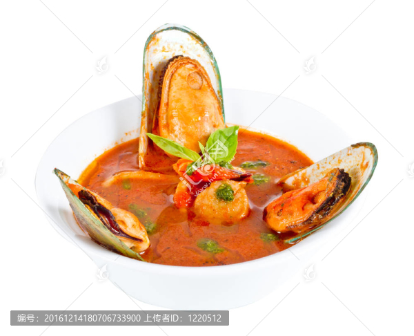 美味地中海海鮮湯