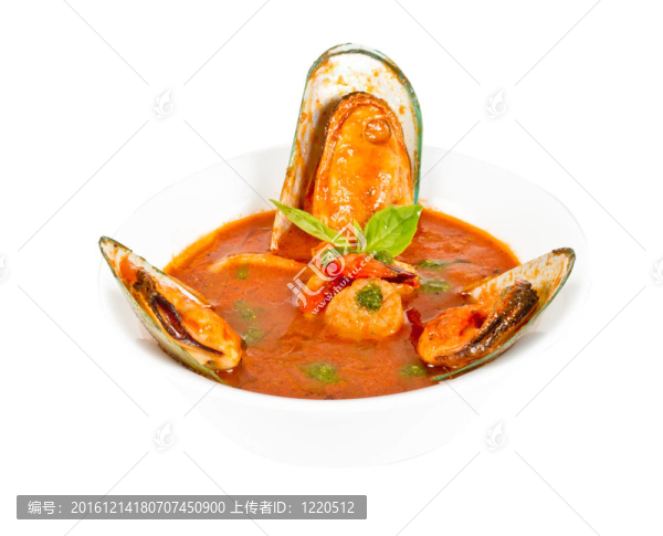 美味地中海海鮮湯