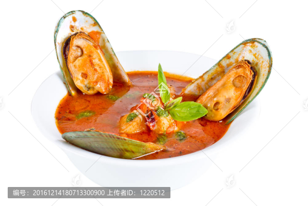美味地中海海鮮湯