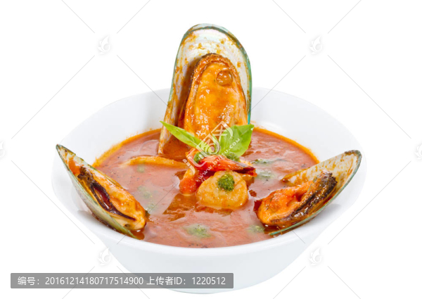 美味地中海海鮮湯