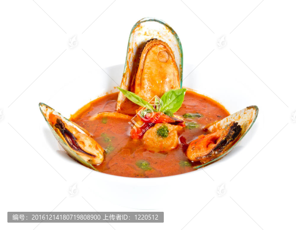 美味地中海海鮮湯
