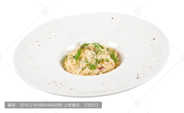 有很多海鮮美味的飯的照片和蒔蘿