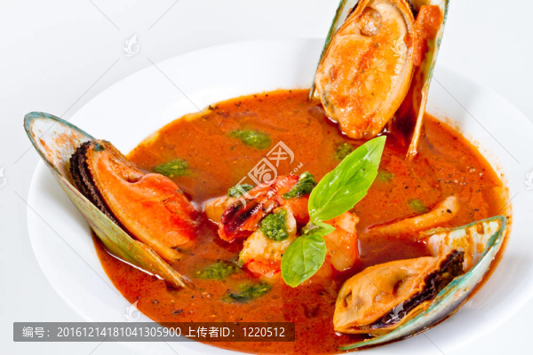美味地中海海鮮湯