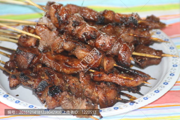 烤豬肉串
