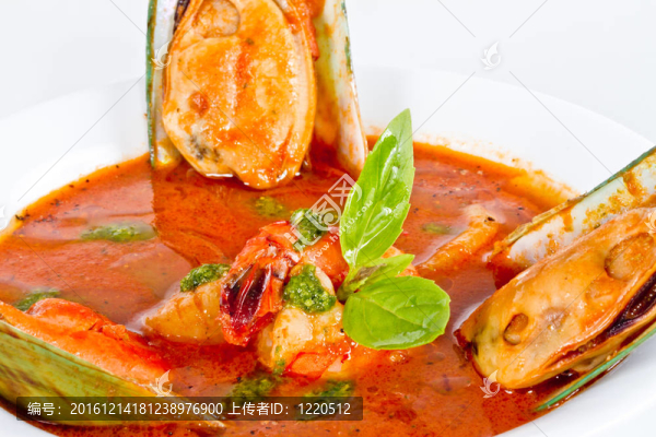 美味地中海海鮮湯
