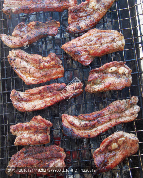 燃煤燒烤食品