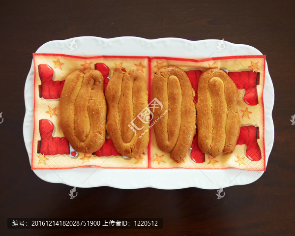 自制圣誕希臘餅干