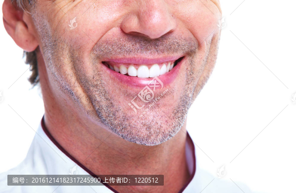 微笑。
