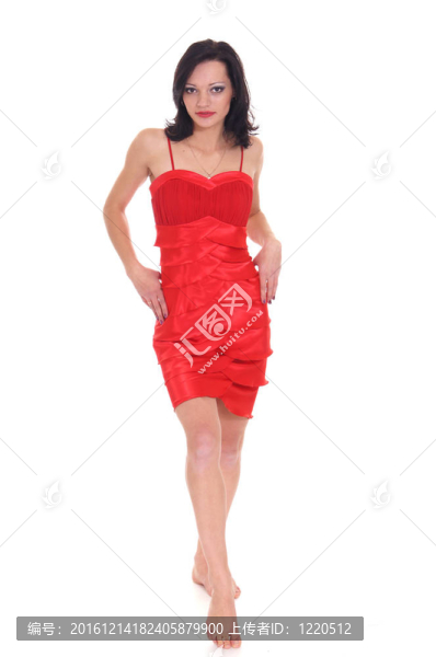 穿紅衣服的好女孩