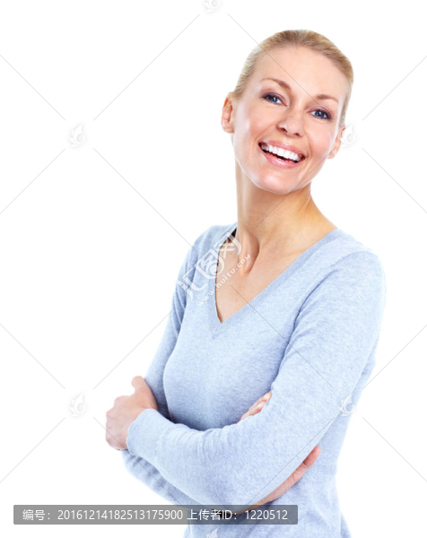 年輕的女人。