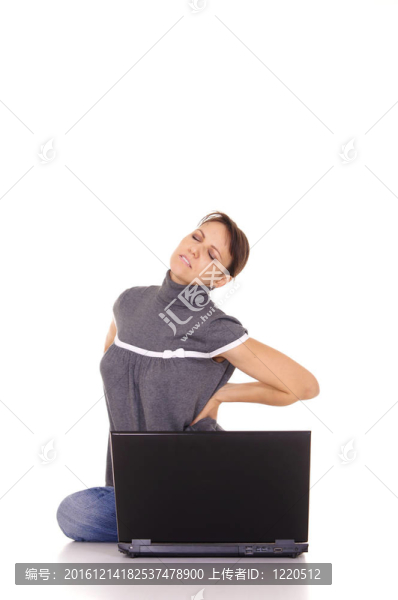 女孩用的筆記本電腦