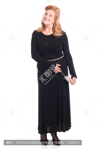 可愛的老婦人