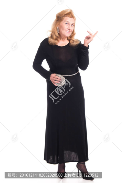 可愛的老女人